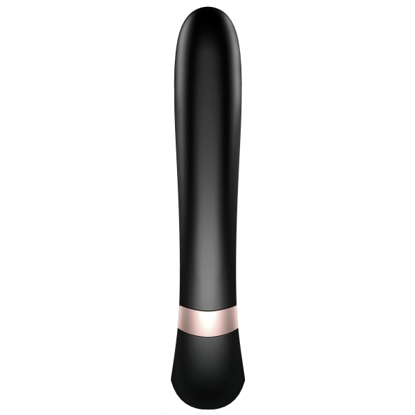 Stimolatore del punto G collegato Heat Wave Satisfyer 14 x 3,5 cm nero