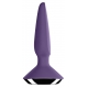 Ilicioso 1 Plug Anal Vibratório Satisfatório 10 x 3cm Púrpura