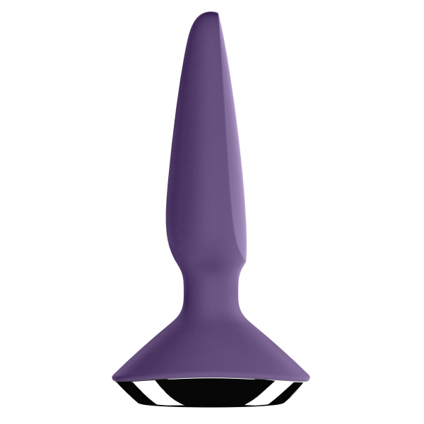 Vibrating Anal Plug connected Ilicious 1 Satisfyer 10 x 3cm Purple