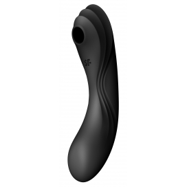 Curvy Trinity 4 Satisfyer Clitorisstimulator Zwart