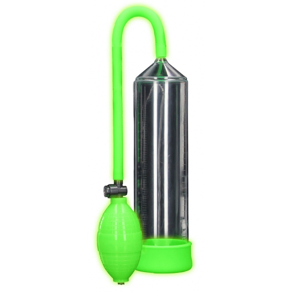 Glow Penis Pump 20 x 5.5cm