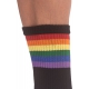 Schwarze Socken PRIDE GYM Rainbow