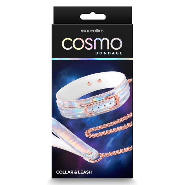 Cosmo halsketting met metalen ketting