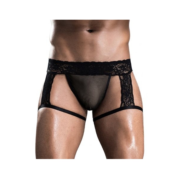 Boxer string sexy Lace Black