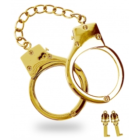 TABOOM Gold Taboom Metal Handcuffs