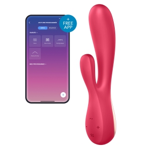 Satisfyer Conejo conectado Mono Flex Satisfyer Rosa