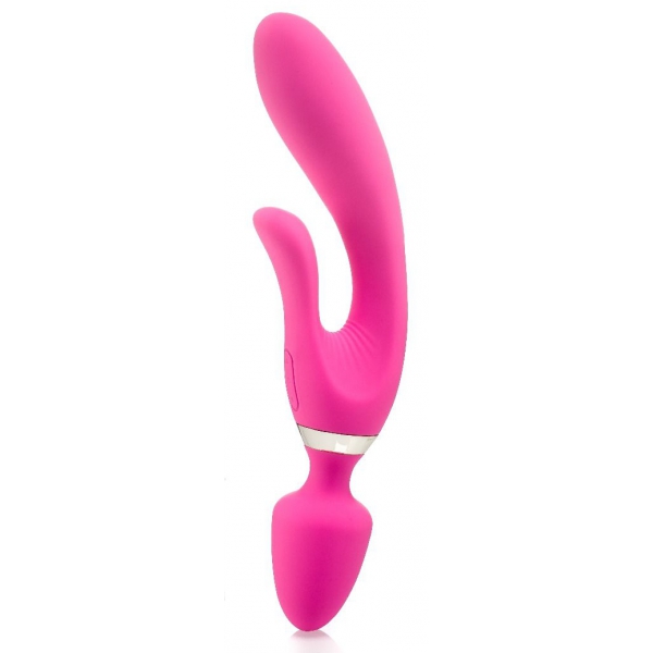 Varita Vibro Tres Dobles 12.5 x 4cm Rosa