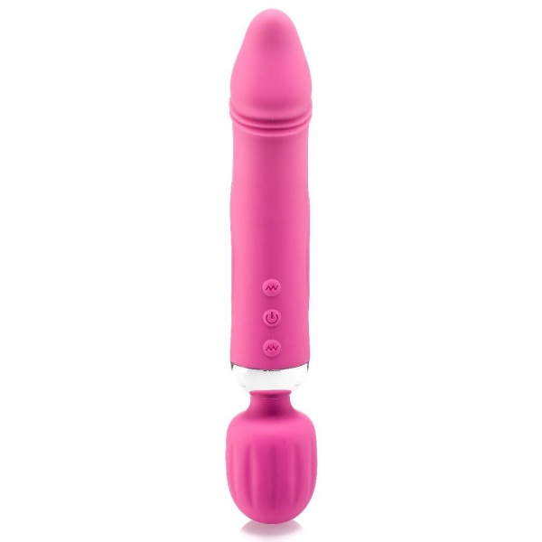 Vibro Wand Double Fun 17,5 x 4,5cm Pink 