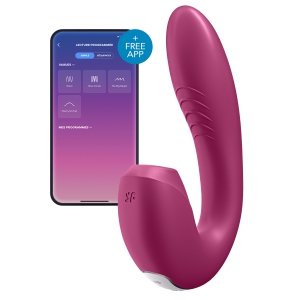 Satisfyer Estimulador Clitoral Sunray Satisfyer Raspberry Connected Clitoral Stimulator