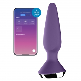 Ilicious 1 Satisfyer Plug anale vibrante 10 x 3 cm Viola