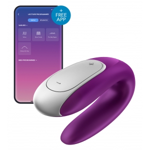 Satisfyer Double Fun Connect App violet