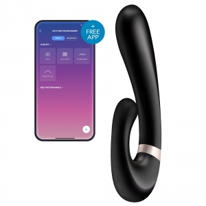 Satisfyer Heat Wave Satisfyer Connected G-Spot Stimulator 14 x 3.5cm Black