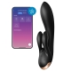 Vibro Rabbit Connected Double Flex Satisfyer 20 cm nero