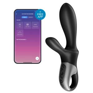 Satisfyer Stimolatore prostatico collegato Heat Climax + Satisfyer 11 x 3,5 cm