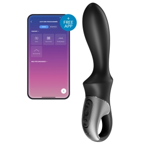 Satisfyer Vibrating dildo with handle Heat Climax Satisfyer 11 x 3.5cm