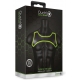 Arnês de Neoprene Glow Shoulder Harness Preto-Neon Verde