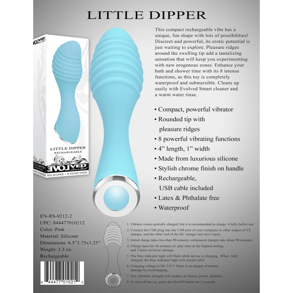 Little Dipper Evolved Mini Vibro 10cm