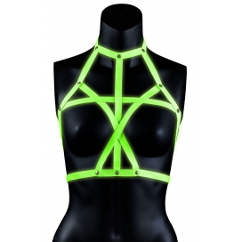 Ouch! Glow Harnais phosphorescent BRAS HARNESS GLOW