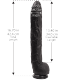 Dildo XXL Dick Rambone 34 x 6.4 cm Zwart