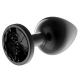 Jewel Plug AfterDark S 6 x 2.7cm Black