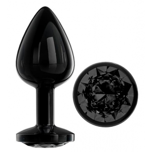 AFTERDARK AfterDark Jewel Plug M 7 x 3.3cm Black