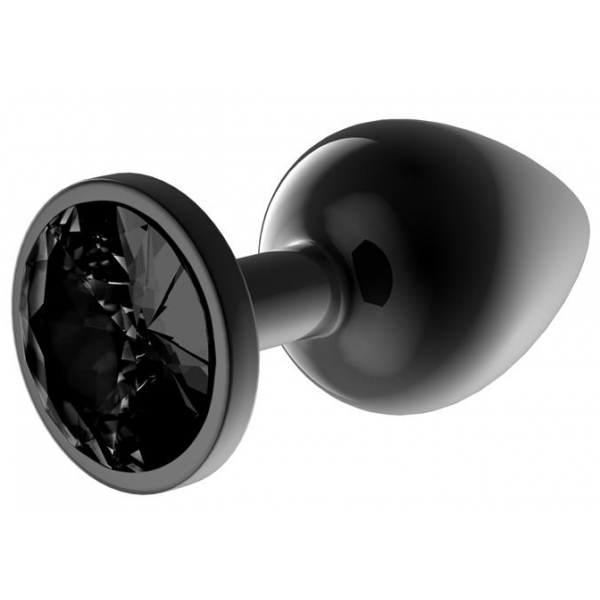 AfterDark Jewel Plug M 7 x 3.3cm Black