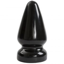 TitanMen Servidor Butt Plug 15 x 9,5 cm Preto