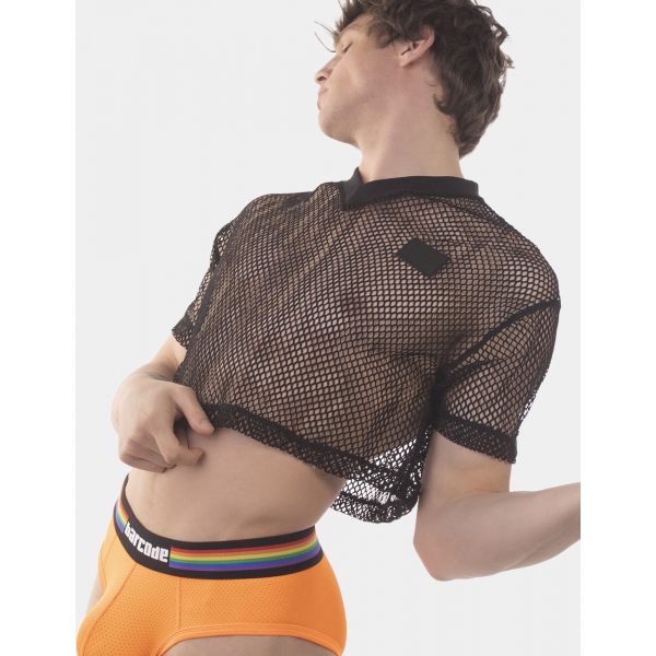 Crop Top Despino Zwart