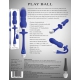 Plug Vibrant Multi-fonctions Play Ball 12.5 x 3.6cm