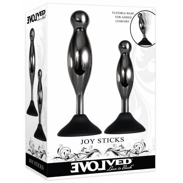 2er-Set Metallplugs Joy Sticks Evolved