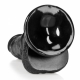 Dildo Balls Curved RealRock 12.5 x 3.6cm Schwarz