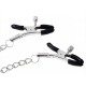 Nipple Clamp With Chain - Bitch