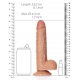 Envy Rechte RealRock Dildo 17 x 4,4cm Latino