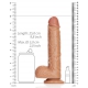 Realistische Dildo STRAIGHT STRONG 19 x 5cm Latino