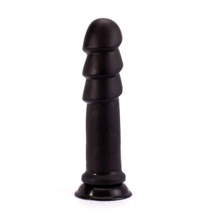 LoveToy Dildo de Ondulações Anal XXL 26 x 6,5 cm Preto