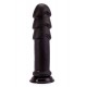 Anal Ripples XXL Dildo 26 x 6.5 cm Schwarz