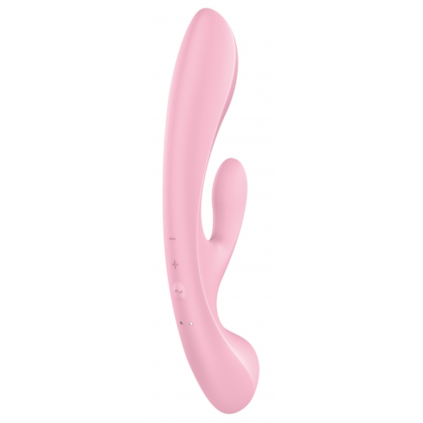 Vibro Rabbit Triplo Oh Satisfyer 24 cm