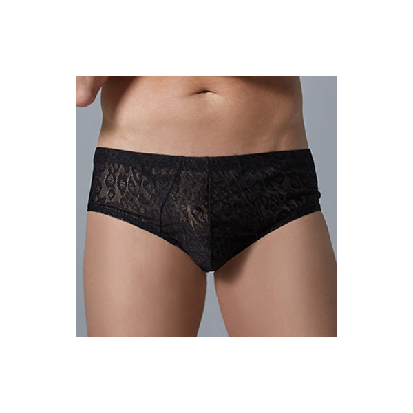 Leopard Brief  -  Black