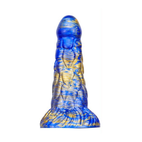 Dildo Cyrix 15,5 x 6 cm blu-oro