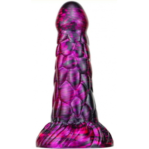 MetallicAnal Dildo Fantasy Cyrix 15.5 x 6cm Violett-schwarz