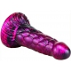 Mixed Color Anal Dildo Plug PURPLE