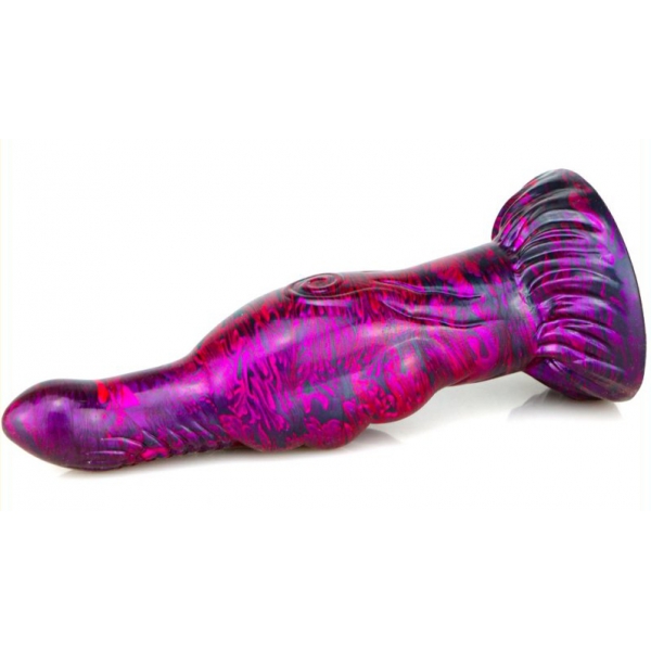 Dildo Fantasy Skurix 19 x 5,5 cm Viola-Nero