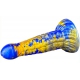 Dildo Ninja Fantasy 16 x 5,2 cm blu-oro