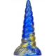 Dildo Unix 17 x 5,3cm Azul-ouro