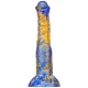 Mixed Colors Horse Realistic Dildo BLUE