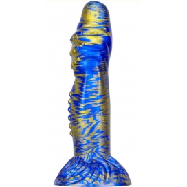 Dildo Fantasy Croq 19 x 5cm blu-oro