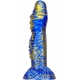 Dildo Fantasy Croq 19 x 5cm Blauw-Goud