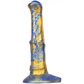 Mixed Colors Animal Realistic Dildo BLUE
