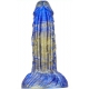 Consolador Fantasy Gentax 16 x 5cm Azul-Oro