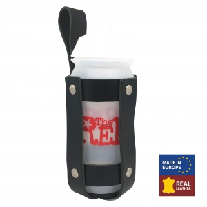 The Red Leren standaard + 500ml Doorzichtige Shaker Fles